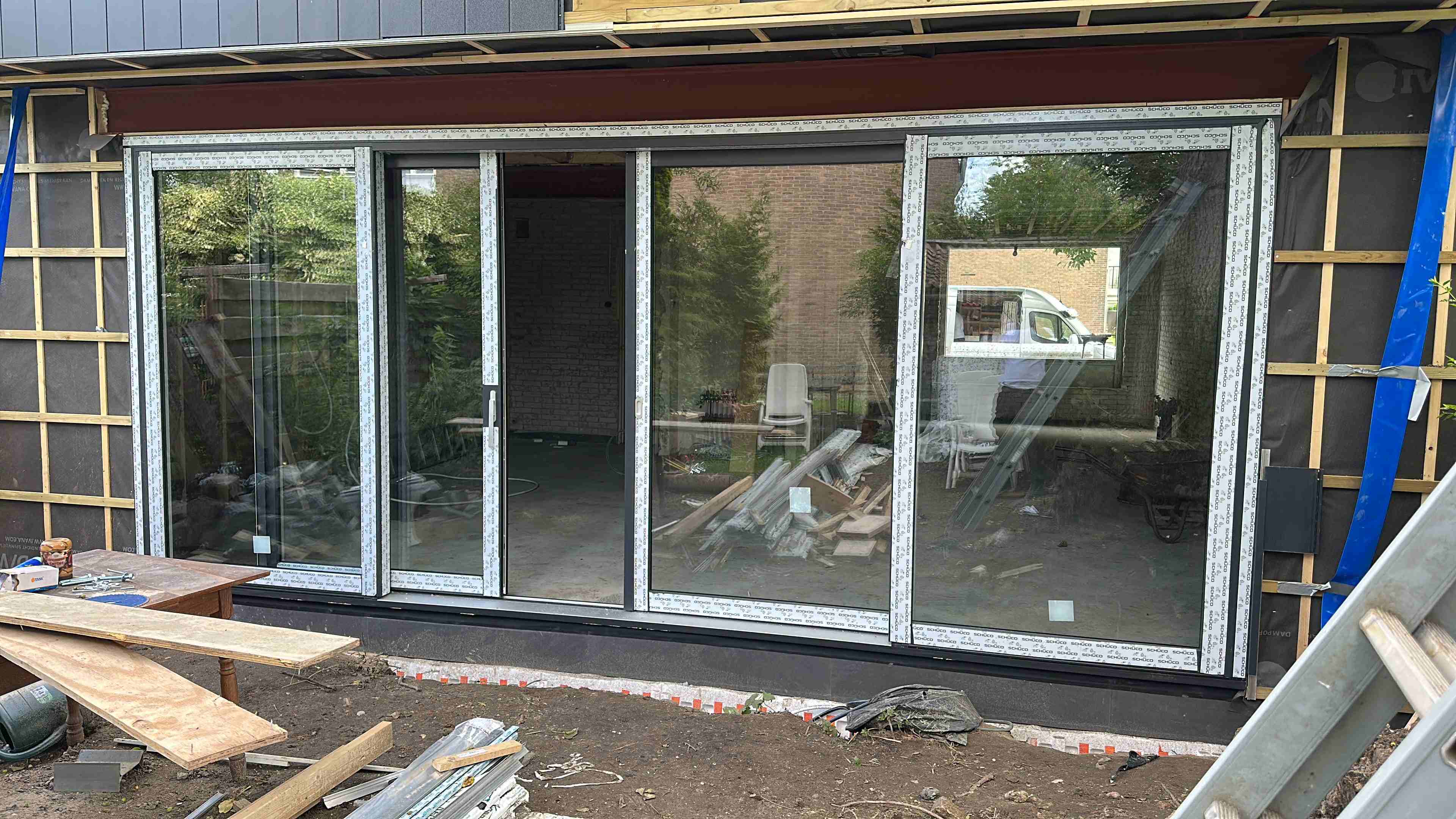 Schuifpui montagewerk